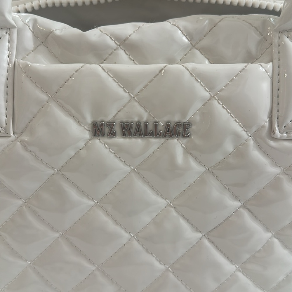 Small Sutton Deluxe Tote
MZ Wallace Patent Leather White - Picture 2 of 9